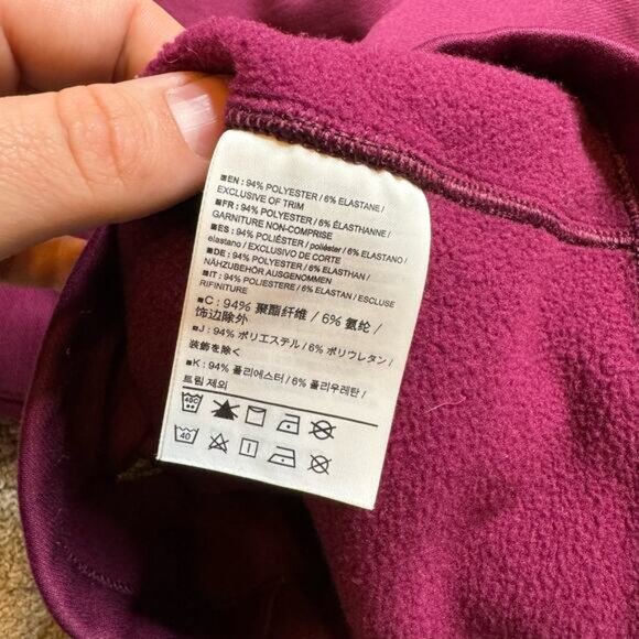 ARC'TERYX ARENITE Plum Colored Full Zip JACKET - Picture 3 of 5